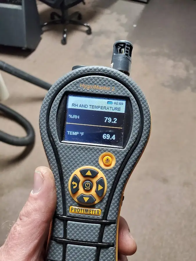 Moisture meter humidity assessment for Fire & Smoke Damage Restoration in Northbrook